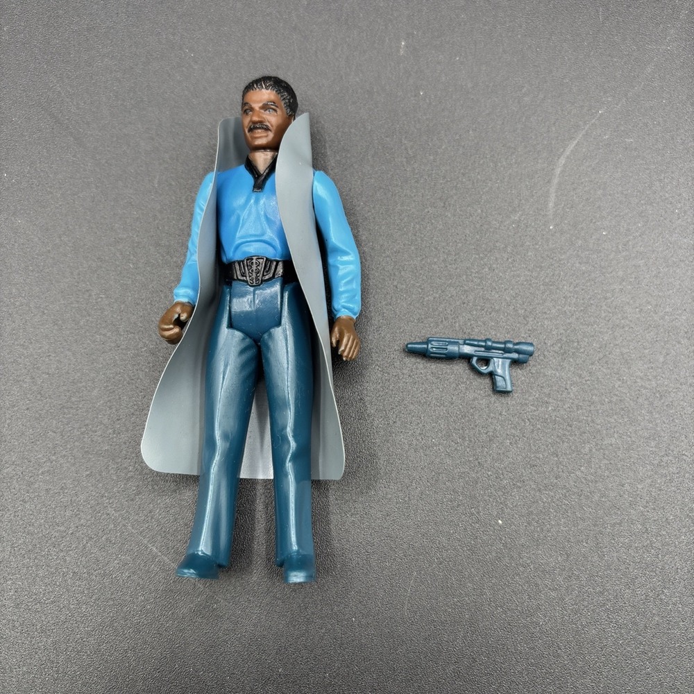 Vintage 1980 Kenner Star Wars Lando Calrissian Bespin Complete Clean Nice Paint